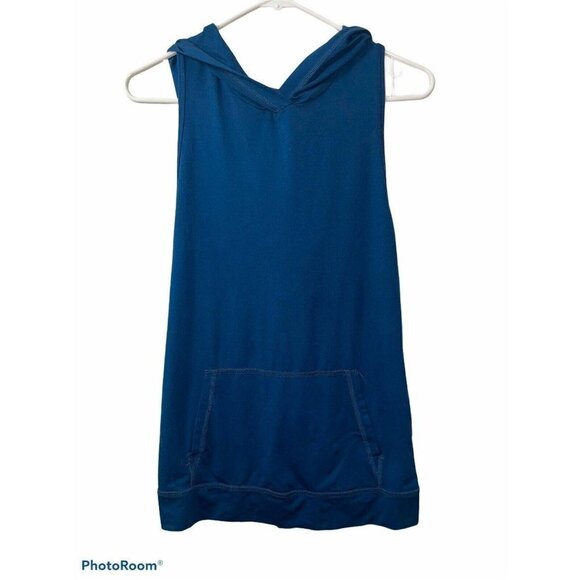 ALALA Twist Back Shirt Hooded Size Small FE1 - Picture 3 of 7